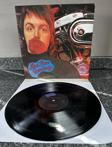 12" VINYL GATEFOLD ALBUM LP PAUL McCARTNEY AND WINGS RED ROSE SPEEDWAY 1973 EX- - Picture 1 of 10