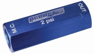 Aeroflow AF387-02 2Lb Residual Valve & Fittings Retains Line Pressure 2Lb - Picture 1 of 4