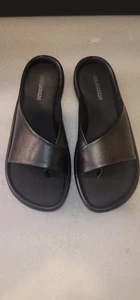 Sandali Enzo Angiolini Eamabel in pelle nera taglia 9M. - Foto 1 di 4