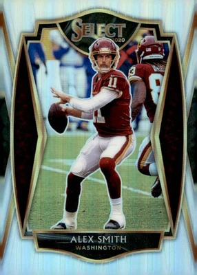 2020 Panini Select #120 Alex Smith Silver Prizm - Image 1 of 2