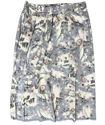 Vintage Pendleton Christmas Skirt Size 16 KNOCKABOUTS USA Reindeer Snowflake - Image 1 of 4