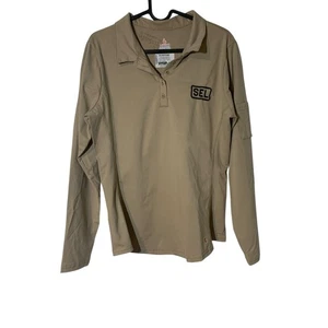 Lapco FR Damen Langarm Tan Henley Top M Arbeit Büro Schweißen Elektrische Arbeit - Bild 1 von 5
