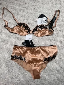 zara silk lingerie set - Picture 1 of 5