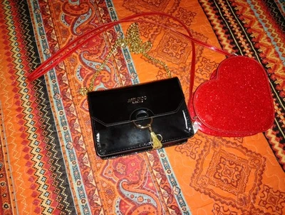 Jimmy Choo Perfume Bag Bundle With Heart Bag - Image 1 of 4