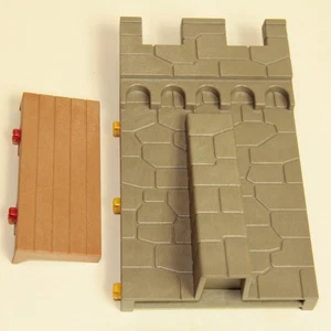 Playmobil Caballeros Castillo Parte - Sección Pared con Pasarela y Sistema X Conectores - Imagen 1 de 3