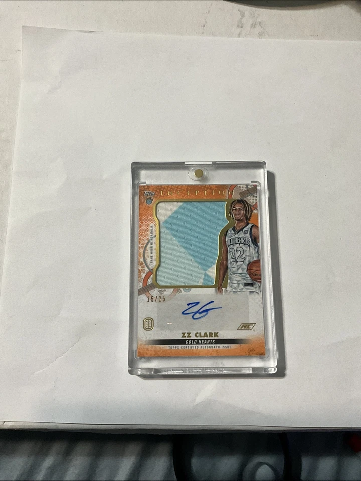 2022-23 Topps Inception OTE Overtime Elite Inception Autographed Relic ZZ Clark - Image 1 of 1