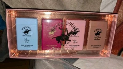 Beverly Hills Polo Club Niñas 4-Pk Surtido Mujeres Perfume Set de Regalo 0.6 Fl oz Nuevo Foto 1 de 4