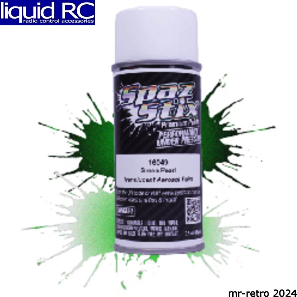 Spaz Stix 16049 Green Pearl Aerosol Paint 3.5oz Can - Image 1 of 1