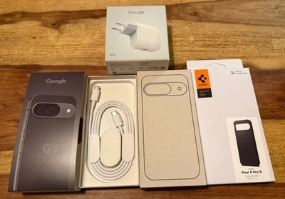 Google Pixel 9 5G 128GB 12GB Obsidian Black Schwarz NEU Google LG - Bild 1 von 4