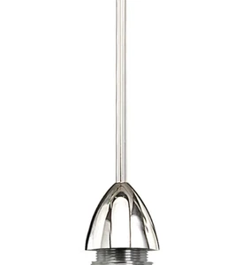 WAC Lighting QP501CH, 12V low voltage pendant socket with 6' Field Cuttable Wire - Picture 1 of 2