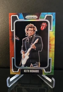 #'ed/49 🔥 KEITH RICHARDS SSP 2025 Panini Prizm The Rolling Stones Tie Dye #6 - Bild 1 von 2