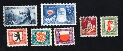 Switzerland 1926-29 group of stamps MH/used CV=29.2$ - Image 1 of 2