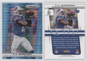 2013 Panini Prizm Light Blue Pulsar Prizms TJ Graham #53