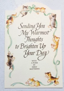 Tarjeta de cinta para gatitos - Imagen 1 de 6