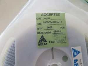 20 pcs Wire Wound Inductors SM 0805CS-390EJTS 39 nH SMD 2012 equiv Coilcraft - Picture 1 of 7