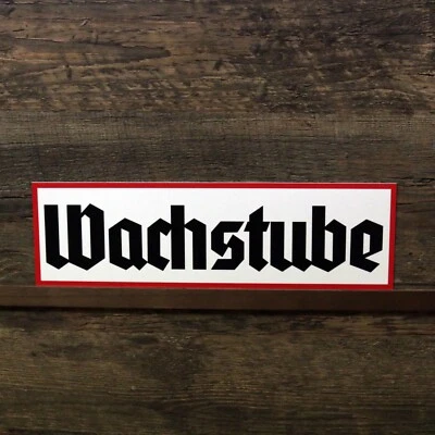 OLDSCHOOL-ROAD-SIGN O.R.S. Schild Wachstube Wegweiser Hinweisschild Warnschild 34x10cm Wehrmacht