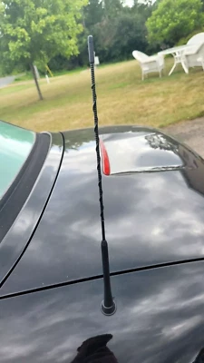 Antena de 16 pulgadas mástil de goma negro varilla de alimentación radio AM/FM para BMW Z3 1996-2002 Foto 1 de 4