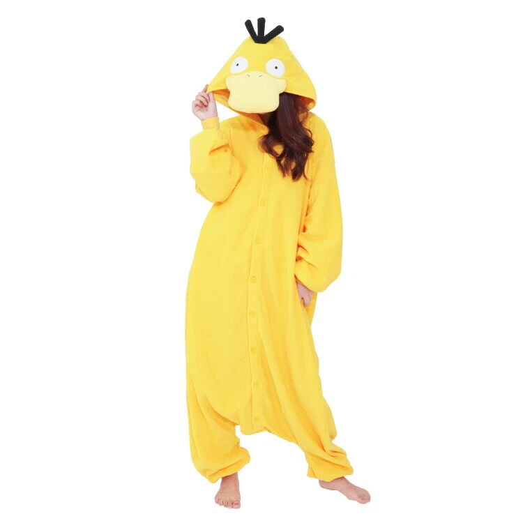 SAZAC Pokémon Psyduck Kigurumi Disfraz Juegos con disfraces Halloween Unisex Talla Única JP F/S Foto 1 de 4