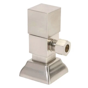 Mountain Plumbing | Eckventil mit quadratischem Griff in poliertem Chrom - Bild 1 von 1