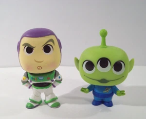 Funko Minis Disney Toy Story 4 Vinyl PVC Figure Lot, Alien, Buzz Lightyear - Picture 1 of 5