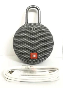 JBL Clip 3 Portable Waterproof Wireless Bluetooth Speaker - GRAY #101 - Picture 1 of 3