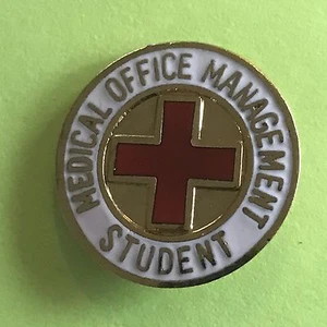 Pin médico - estudiante de administración de oficina médica - Imagen 1 de 3