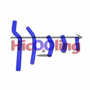 Blue Hose YZF250 YZ250F 2006 WR250F 2007-2009 For YAMAHA Silicone Radiator 08 - Bild 1 von 6