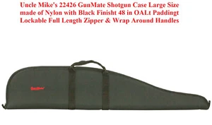 Onkel Mike's 22426 GunMate Schrotflintenetui große Größe aus Nylon mit schwarzer Oberfläche - Bild 1 von 4