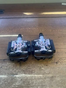 Vintage VP Components Pedali Clipless/Pedali Piatti 00s MTB Touring Giant CFR - Foto 1 di 15