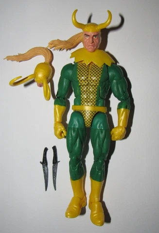 Marvel Legends figure Loki Retro series complete excellent Cover