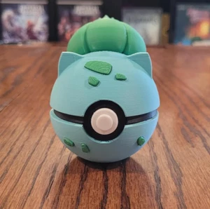 Poké Ball Bulbasaur Pokémon Collezione Fan Art Anime Regalo Nintendo - Foto 1 di 4