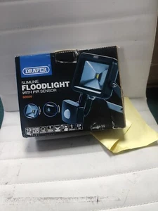 #66036 #Draper #SlimLine #Flutlicht mit #PirSensor #CobLED #10W - Bild 1 von 3