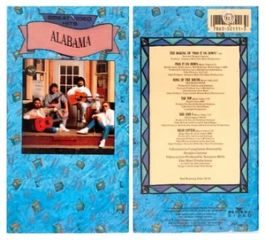 ALABAMA *NEW* "GREAT VIDEO HITS" 1990 US BMG 28m, 5-VIDEO+'MAKING OF" VHS TAPE - Bild 1 von 1
