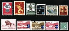 Switzerland Soldier Stamps - Military Franchise - 1939/45 - 11 Diff.   (#4413)