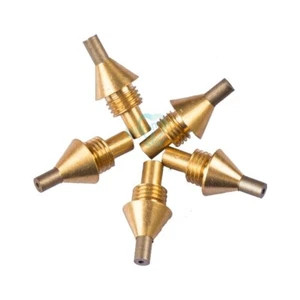 2pc Dental Brass Handle Pen Sandblasting Machine Part Tungsten Steel Nozzle Tool - Picture 1 of 6