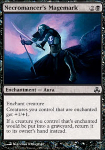 Guildpact - Necromancer's Magemark - Foil - Image 1 of 1