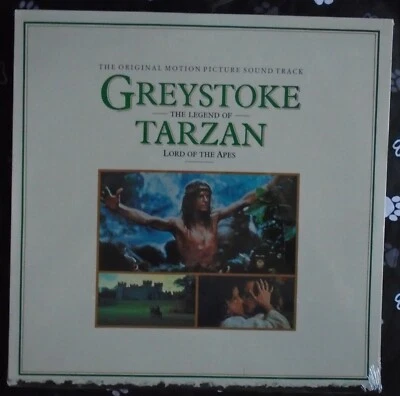 Greystoke: The Legend Of Tarzan, Lord Of Apes ost USA New Old Stock Sealed LP - Image 1 of 2