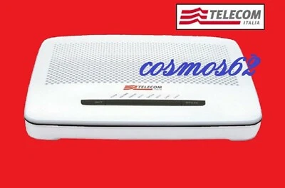 MODEM ROUTER USATO TELECOM TIM SMART WIFI WIRELESS ADSL VDSL FTTC FIBRA OTT - Immagine 1 di 3