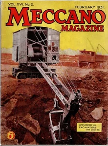 Meccano Vintage Magazines from 1930s & 1940s - Construction, Toys, Vehicles - Foto 1 di 15