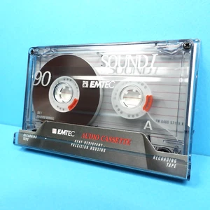 🍒 1x EMTEC Sound I 90 * IEC I Type 1 * Tape Cassette Kassette кассета * 2004 - Picture 1 of 3