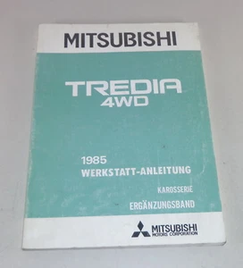 Manual de taller Mitsubishi Tredia todas las ruedas / 4xd suplemento año modelo 1985 - Imagen 1 de 1