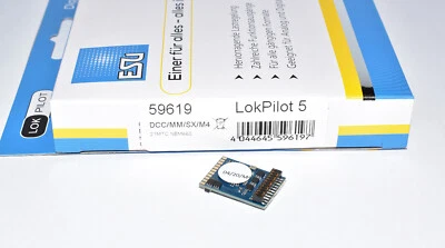 ESU 59619 LokPilot 5.0 M4 mfx / DCC / SX  21 pol. MTC Decoder NEM 660, NEU & OVP - Bild 1 von 3