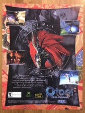 Otogi: Myth of Demons Original Xbox 2003 Vintage Print Ad/Poster Art Authentic!