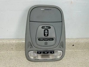 2004-2007 Jaguar XJR XJ8 Coupe Front Upper Overhead Dome Light Switch Panel Gray - Bild 1 von 4