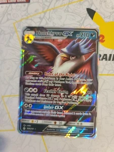 Pokémon Karte Honchkrow GX 109/214 Unbroken Bonds - NM Ultra Rare Full Art  - Bild 1 von 2