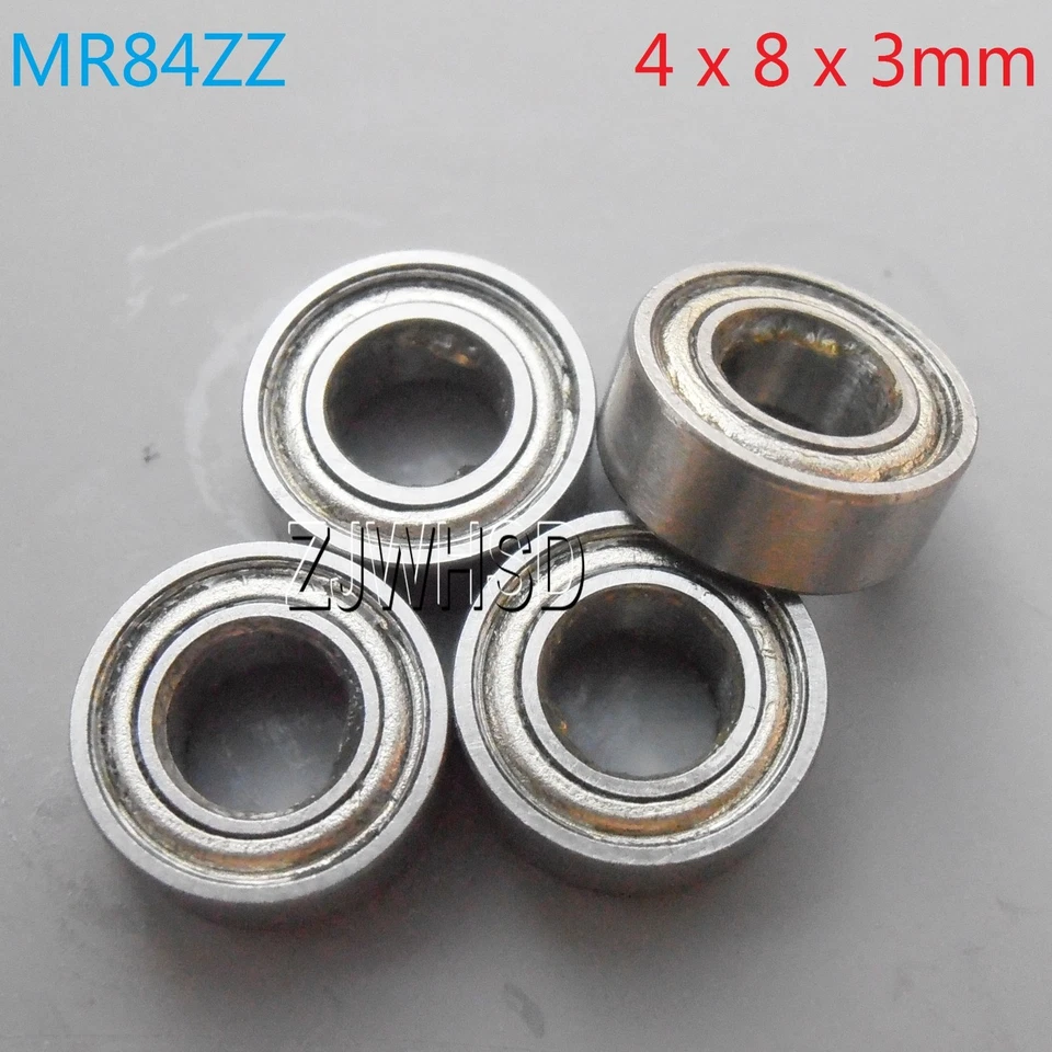 4pcs MR84zz Sealed Bearing 4 x 8 x 3 mm for TAMIYA TRAXXAS ALIGN RC Hobby DIY - Image 1 of 1