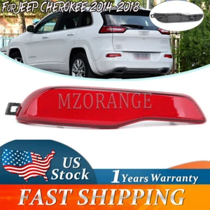 Left Side Rear Bumper Light Reflector Lamp For JEEP Cherokee 2014 2015 2016-2018 - Bild 1 von 8