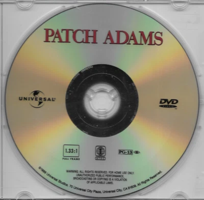 Patch Adams Standard Edition 1999 DVD LIKE NEW DISC ONLY - Image 1 of 2