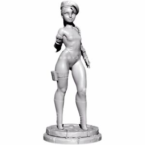 1/35 resin figure model kit Fantasy sexy boxer girl Unassembled Unpainted