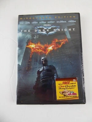 BATMAN THE DARK KNIGHT WIDE SCREEN EDITION DVD - REGION 1 - NEW & SEALED - Image 1 of 2